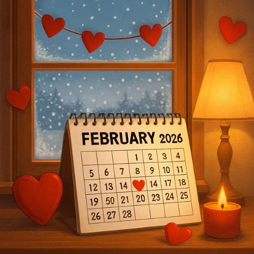 February 2026 Calendar with Holidays India Printable PDF