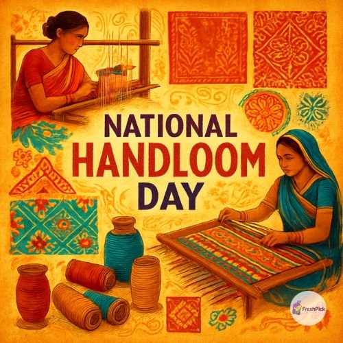 National Handloom Day 07 August 2026 India textile heritage