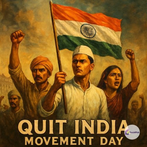 Quit India Movement Day 08 August 2026 freedom struggle India