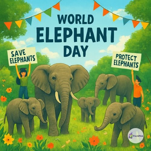 World Elephant Day 12 August 2026 wildlife conservation elephants