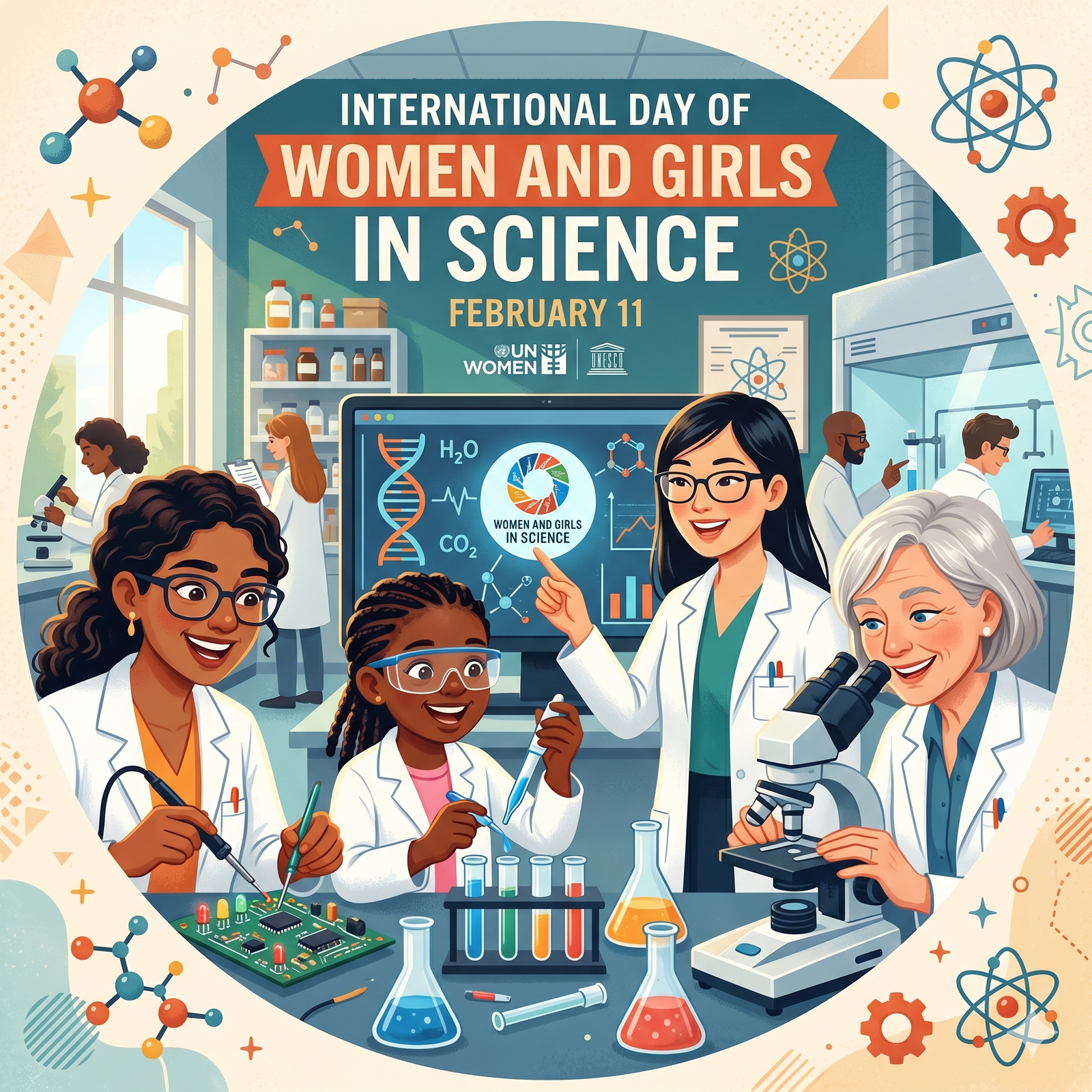 Women and Girls in Science Day 11 February 2026 gender equality STEM