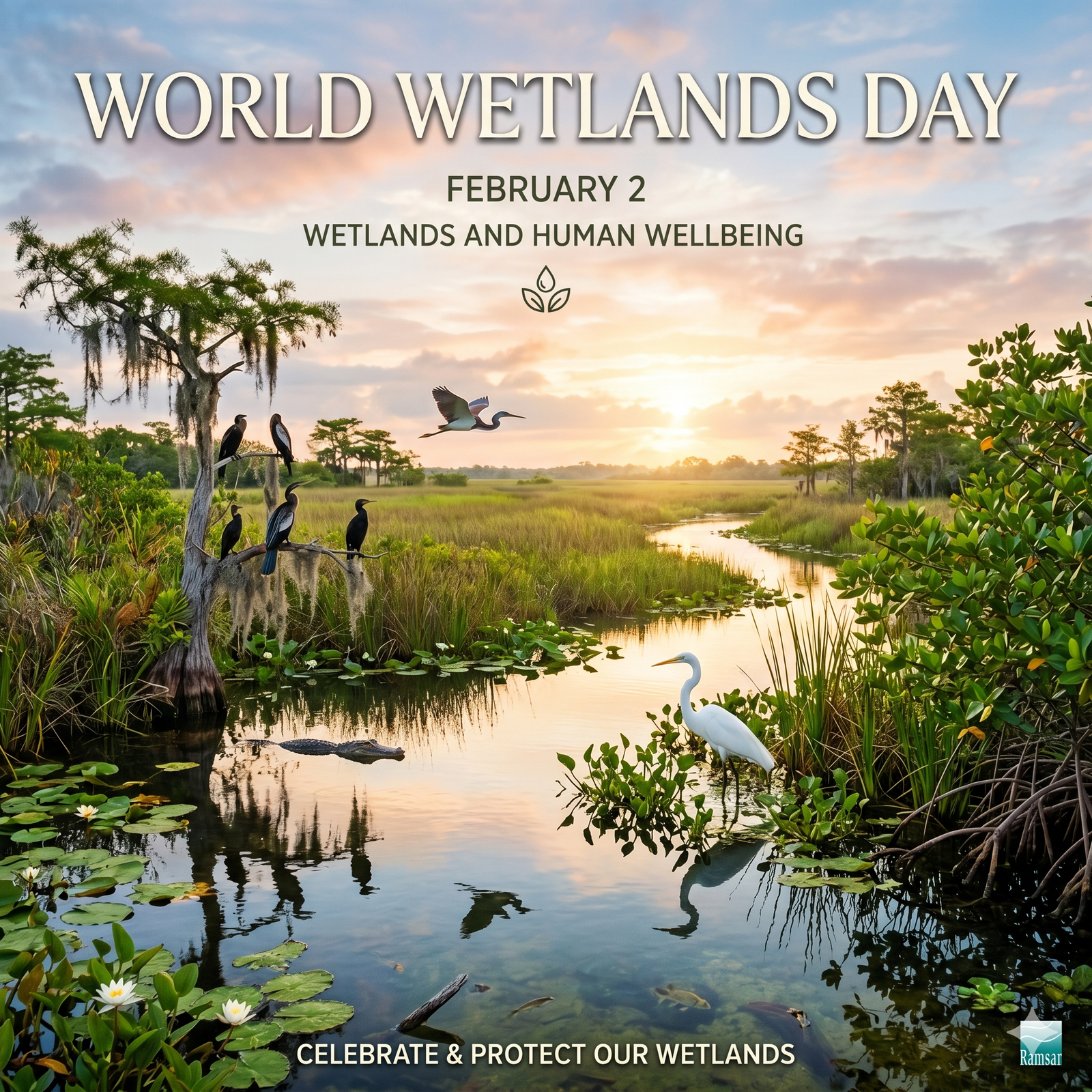 World Wetlands Day 02 February 2026 environment awareness wetlands conservation