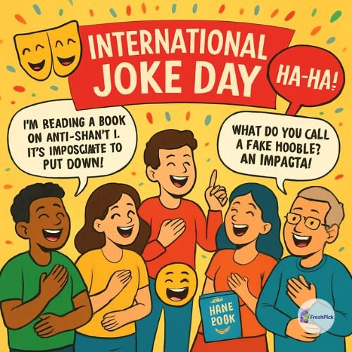 International Joke Day 01 July 2026 humor fun celebration