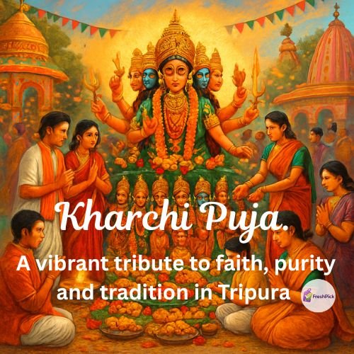 Kharchi Puja 08 July 2026 Tripura festival fourteen gods