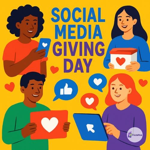Social Media Giving Day 15 July 2026 charity awareness online