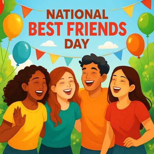 National Best Friends Day 08 June 2026 Monday friendship celebration