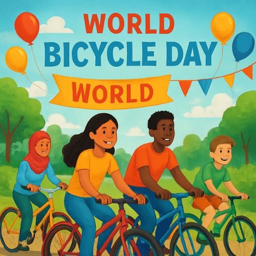 World Bicycle Day 03 June 2026 Wednesday cycling awareness