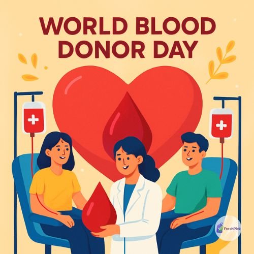 World Blood Donor Day 14 June 2026 Sunday blood donation awareness