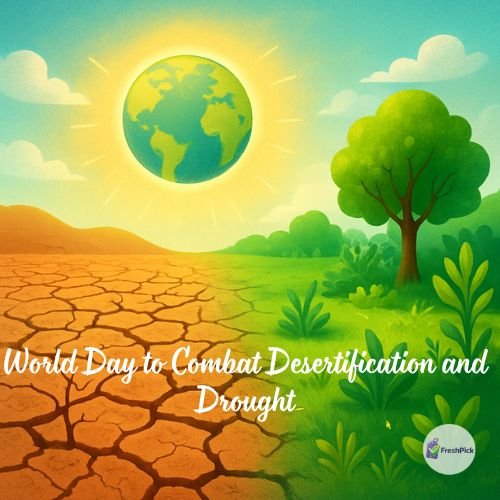 World Day to Combat Desertification and Drought 17 June 2026