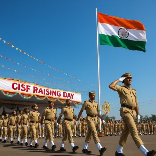 CISF Raising Day 12 March 2026 Central Industrial Security Force India