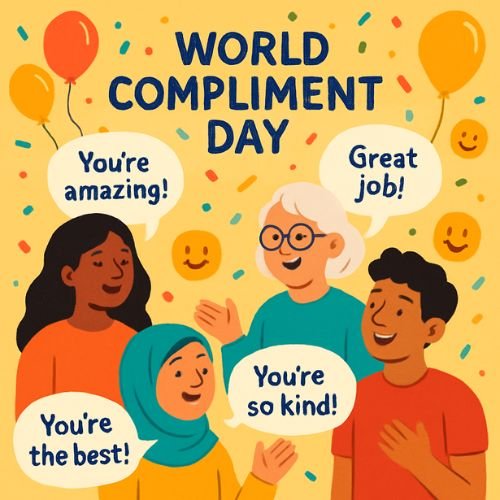 World Compliment Day 01 March 2026 appreciation kindness positivity
