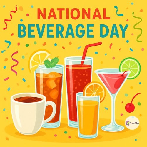 National Beverage Day 06 May 2026 drinks celebration tea coffee juice