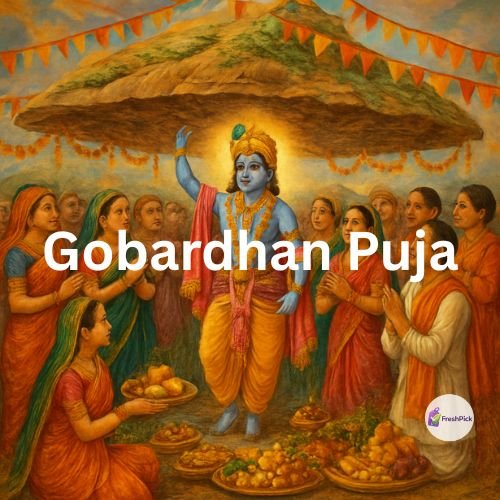 Govardhan Puja 09 November 2026 Annakut festival Krishna worship